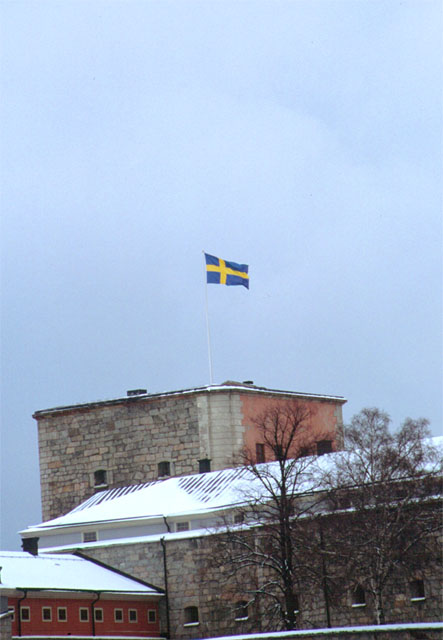 The small island Waxholmen near Stockholm, Mar 1999