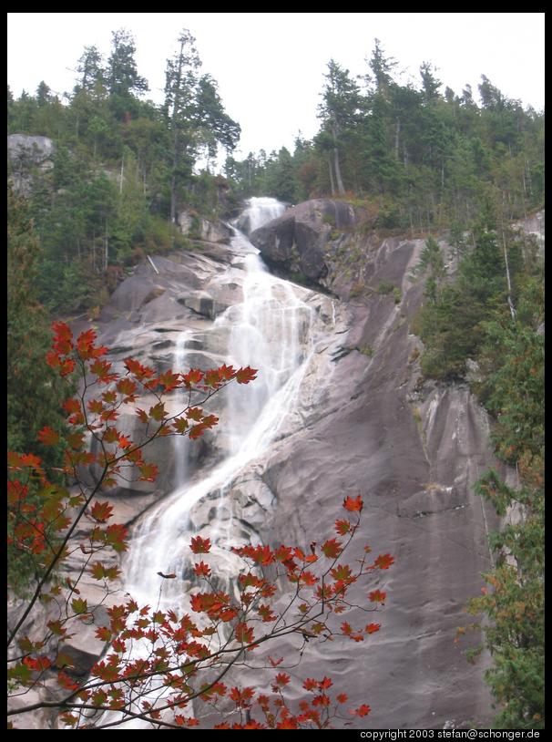 Shannon Falls near Squamish, BC