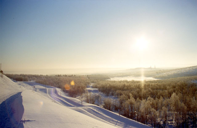 Kiruna, Sweden, Mar 1999