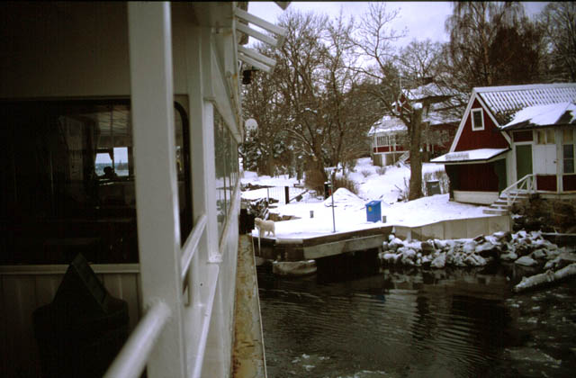On a boat, somewhere near Stockolmen, Mar 1999