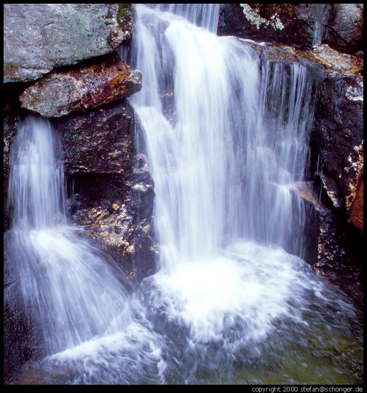 Waterfall, New Hampshire, May 2000