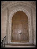 dining hall door, Old Graduate College, Princeton, NJ