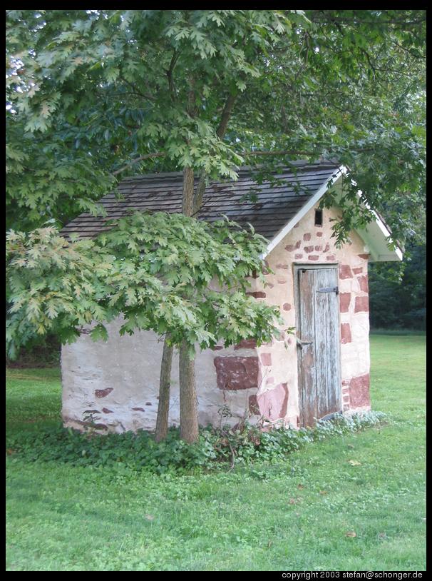 Hut at Princeton battlefield