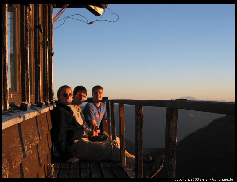 Mt. Rainier, fire watch tower