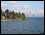 Bainbridge Island and Seattle in the background