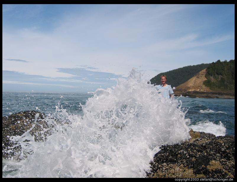 Wave, Oregon coast