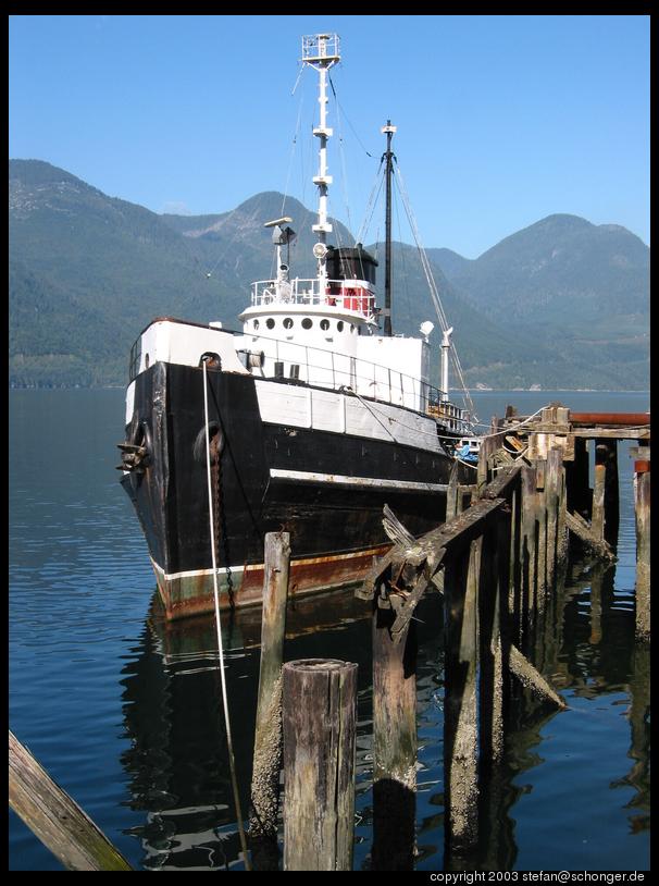 Old Ship, Britannia Beach, BC